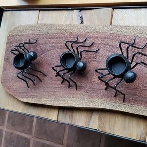 Pottery Barn Tea Light Spiders